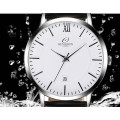 Custom watches 3ATM resistant japan movement quartz date watches stainless steel case watch